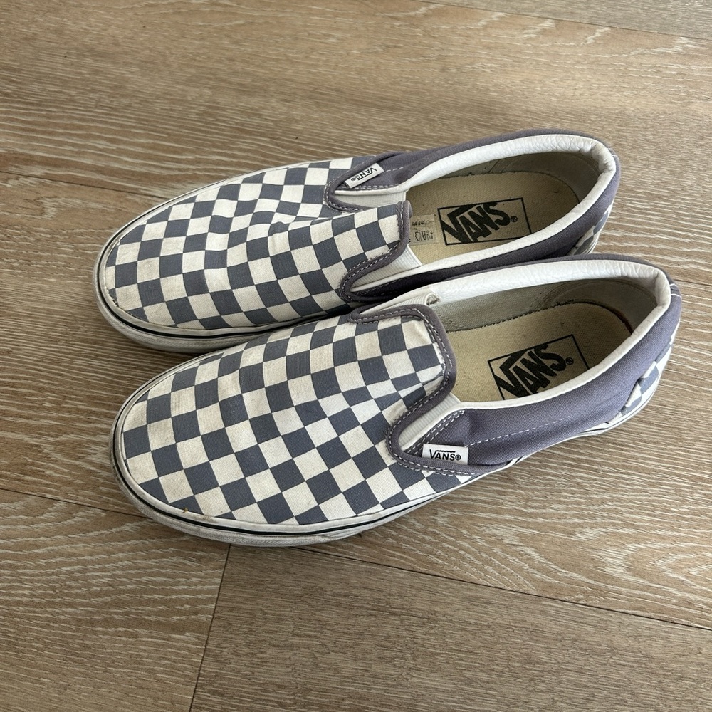 Checkered Vans